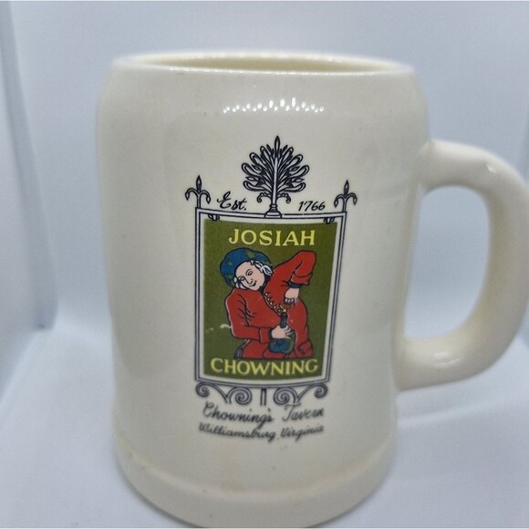Other - Vintage Stoneware Beer Stein, Josiah Chowning's Tavern, Williamsburg, VA, 0.5l